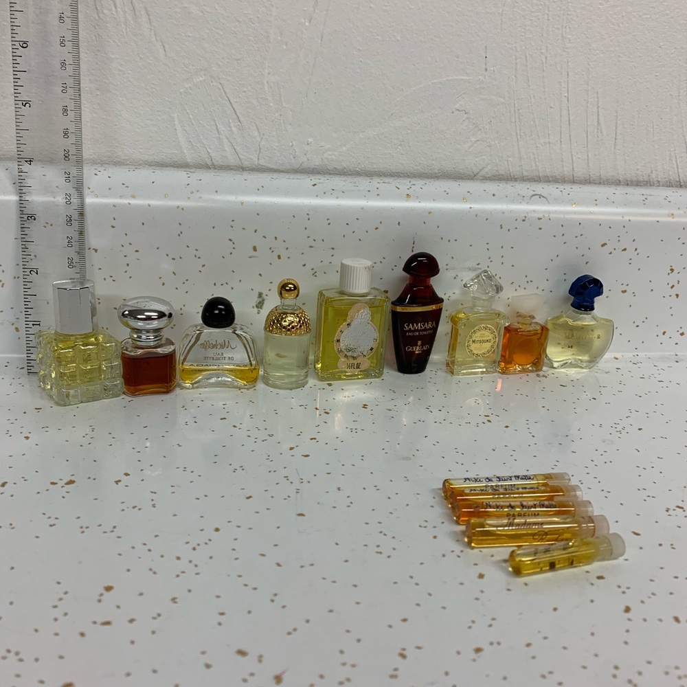 Small vintage perfumes